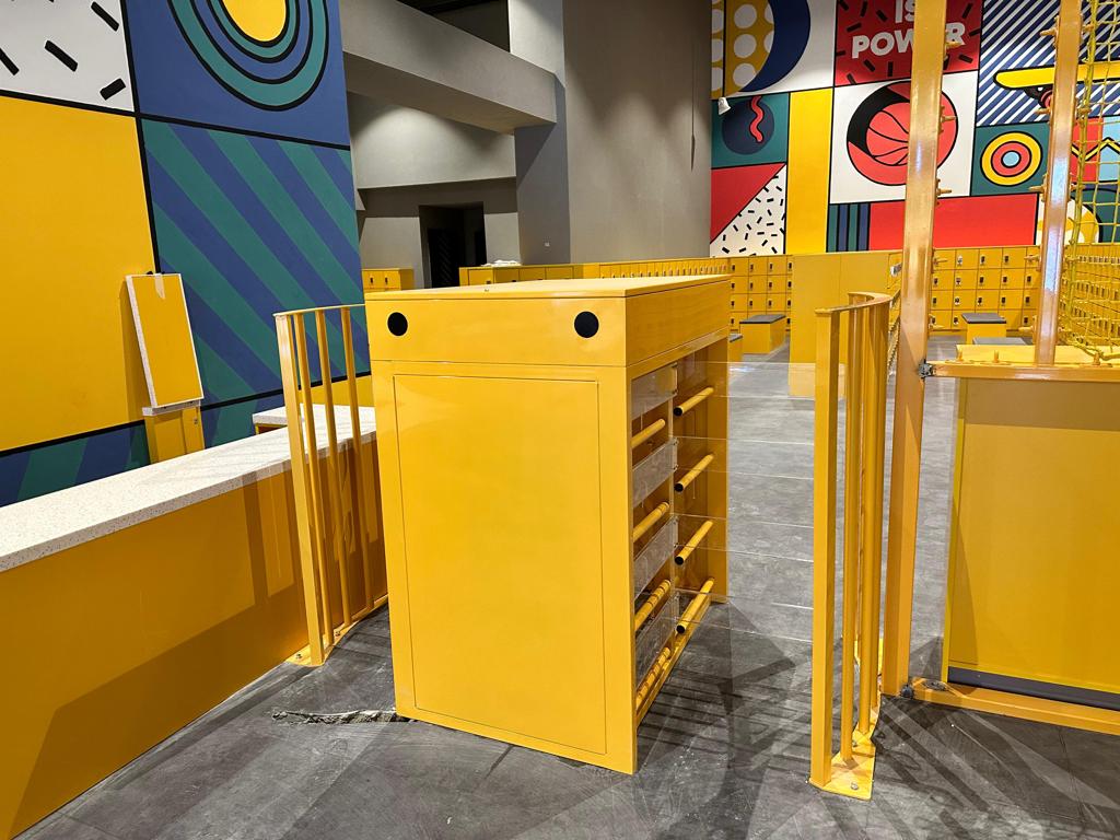 Çocuk Oyun Alanı Yarım Boy Turnike Sistemleri